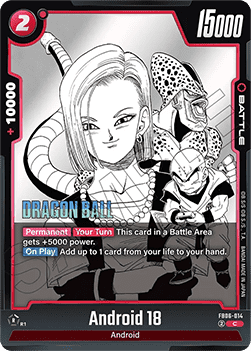 Android 18 (FB06-014) - Manga Booster 01 [Fusion World] (Common) [SB01-FB06-014]