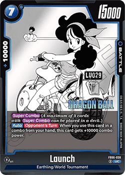 Launch (FB06-038) - Manga Booster 01 [Fusion World] (Uncommon) [SB01-FB06-038]