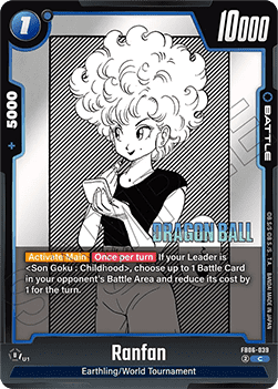Ranfan (FB06-039) - Manga Booster 01 [Fusion World] (Common) [SB01-FB06-039]