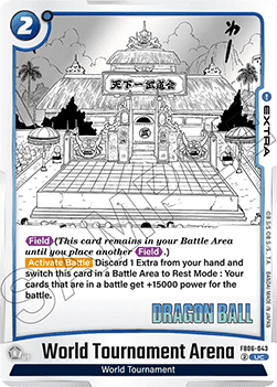 World Tournament Arena (FB06-043) - Manga Booster 01 [Fusion World] (Uncommon) [SB01-FB06-043]