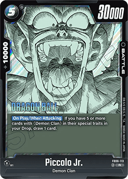Piccolo Jr. (FB06-113)  (V.1 - Rare) - Manga Booster 01 [Fusion World] (Rare) [SB01-FB06-113]