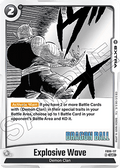 Explosive Wave (FB06-117) - Manga Booster 01 [Fusion World] (Uncommon) [SB01-FB06-117]