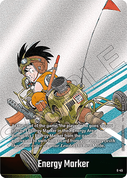 Energy Marker (Son Goku - E45)  (V.1 - Token ) - Manga Booster 01 [Fusion World] (Token) [SB01-E-45]
