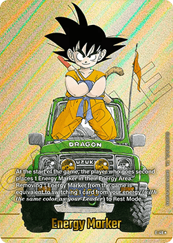 Energy Marker (Son Goku - E48)  (V.2 - Token ) - Manga Booster 01 [Fusion World] (Token) [SB01-E-48]