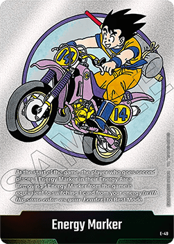 Energy Marker (Son Goku - E49)  (V.1 - Token ) - Manga Booster 01 [Fusion World] (Token) [SB01-E-49]