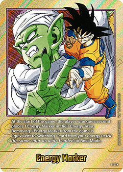 Energy Marker (Goku & Piccolo - E51)  (V.2 - Token ) - Manga Booster 01 [Fusion World] (Token) [SB01-E-51]
