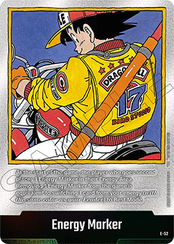 Energy Marker (Son Goku - E52)  (V.1 - Token ) - Manga Booster 01 [Fusion World] (Token) [SB01-E-52]