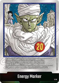 Energy Marker (Piccolo & Gohan - E55)  (V.1 - Token ) - Manga Booster 01 [Fusion World] (Token) [SB01-E-55]
