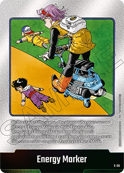 Energy Marker (Bluma, Gohan & Krillin - E56)  (V.1 - Token ) - Manga Booster 01 [Fusion World] (Token) [SB01-E-56]