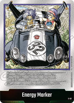 Energy Marker (Trunks & Bulma - E62)  (V.1 - Token ) - Manga Booster 01 [Fusion World] (Token) [SB01-E-62]
