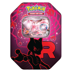 Team Rocket Tins: Team Rocket's Mewtwo ex Tin - Scarlet & Violet Products