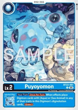 Puyoyomon (BT22-001) - Cyber Eden (Common) [BT-22-001]