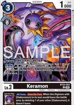 Keramon (BT22-053) - Cyber Eden (Common) [BT-22-053]