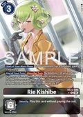 Rie Kishibe (BT22-090) (V.2) - Cyber Eden (Alternative Art) [BT-22-090]