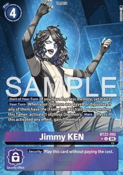 Jimmy KEN (BT22-092) (V.2) - Cyber Eden (Alternative Art) [BT-22-092]