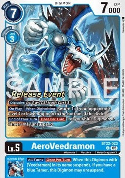 AeroVeedramon (BT22-023) - Promos: Cyber Eden (Alternative Art) [BT-22P-BT22-023]