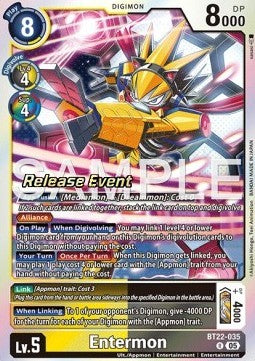 Entermon (BT22-035) - Promos: Cyber Eden (Alternative Art) [BT-22P-BT22-035]