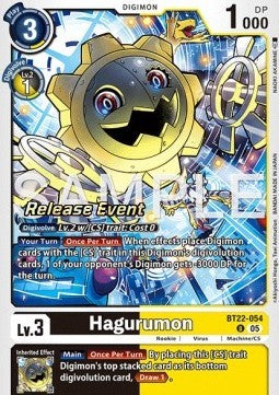 Hagurumon (BT22-054) (V.1) - Promos: Cyber Eden (Alternative Art) [BT-22P-BT22-054]