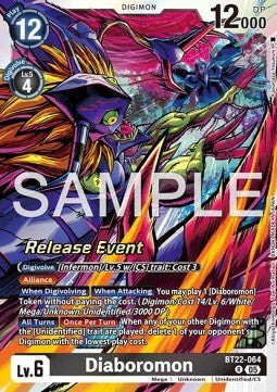 Diaboromon (BT22-064) - Promos: Cyber Eden (Alternative Art) [BT-22P-BT22-064]