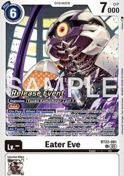 Eater Eve (BT22-081) - Promos: Cyber Eden (Alternative Art) [BT-22P-BT22-081]