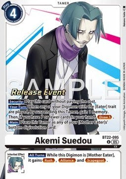 Akemi Suedou (BT22-095) - Promos: Cyber Eden (Alternative Art) [BT-22P-BT22-095]