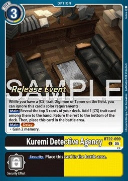 Kuremi Detective Agency (BT22-099) - Promos: Cyber Eden (Alternative Art) [BT-22P-BT22-099]