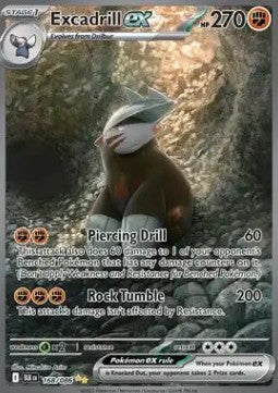 Excadrill ex - Black Bolt (Special Illustration Rare) [BLK-168]