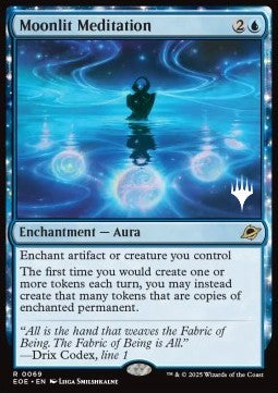 Moonlit Meditation (V.2) - Edge of Eternities: Promos (Rare) [PEOE-69]