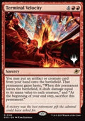 Terminal Velocity (V.2) - Edge of Eternities: Promos (Rare) [PEOE-163]