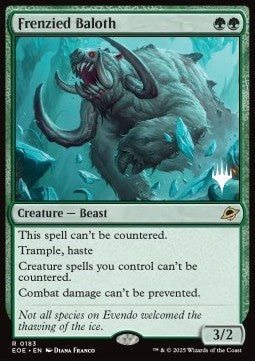 Frenzied Baloth (V.2) - Edge of Eternities: Promos (Rare) [PEOE-183]
