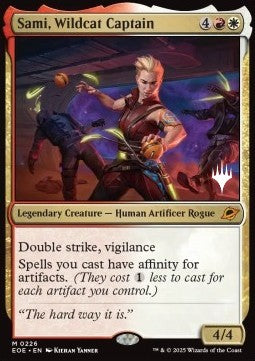 Sami, Wildcat Captain (V.2) - Edge of Eternities: Promos (Mythic) [PEOE-226]