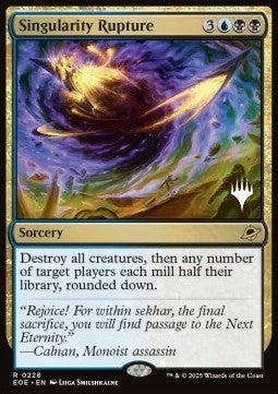Singularity Rupture (V.2) - Edge of Eternities: Promos (Rare) [PEOE-228]