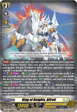 King of Knights, Alfred  (V.1 - Triple Rare) - Festival Booster 2025 (Triple Rare) [DZ-SS08-012]