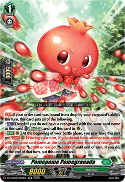 Pomepome Pomegranada - Festival Booster 2025 (Double Rare) [DZ-SS08-028]