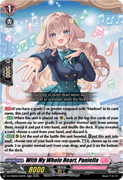 With My Whole Heart, Paniella - Festival Booster 2025 (Double Rare) [DZ-SS08-030]