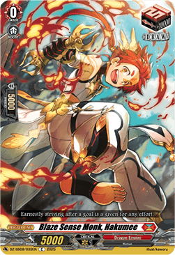 Blaze Sense Monk, Hakumee - Festival Booster 2025 (Common) [DZ-SS08-033]
