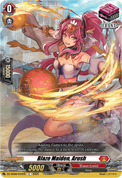 Blaze Maiden, Arush - Festival Booster 2025 (Common) [DZ-SS08-034]