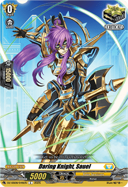 Daring Knight, Sauel - Festival Booster 2025 (Common) [DZ-SS08-046]