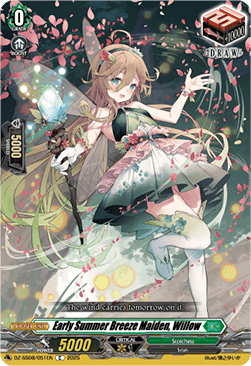 Early Summer Breeze Maiden, Willow - Festival Booster 2025 (Common) [DZ-SS08-051]
