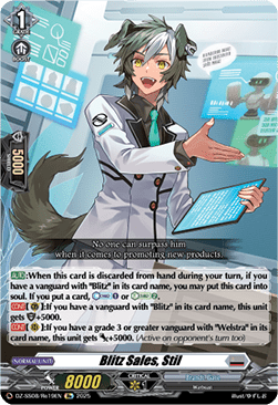 Blitz Sales, Stil - Festival Booster 2025 (Special Reprint) [DZ-SS08-Re19]
