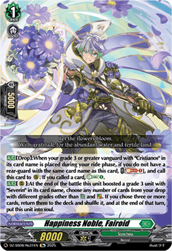 Happiness Noble, Fairoid - Festival Booster 2025 (Special Reprint) [DZ-SS08-Re31]