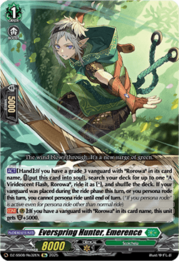 Everspring Hunter, Emerence - Festival Booster 2025 (Special Reprint) [DZ-SS08-Re32]