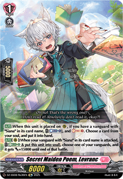 Secret Maiden Poem, Levranc - Festival Booster 2025 (Special Reprint) [DZ-SS08-Re36]