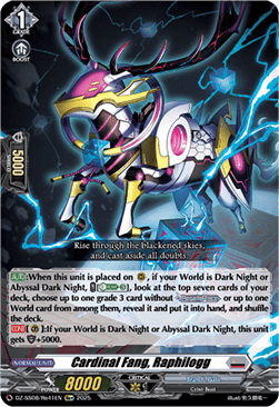 Cardinal Fang, Raphilogg  (V.2 - Special Reprint) - Festival Booster 2025 (Special Reprint) [DZ-SS08-Re41]