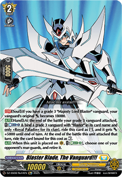Blaster Blade, The Vanguard!!!  (V.2 - Special Reprint) - Festival Booster 2025 (Special Reprint) [DZ-SS08-Re44]