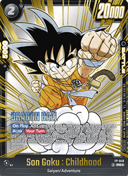 Son Goku : Childhood (FP-049)  (V.2 - Promo) - Promos [Fusion World] (Promo) [FWP-049]