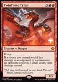 Twinflame Tyrant (V.2) - Magic: The Gathering Foundations: Promos (Mythic) [PFDN-97]