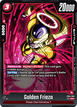 Golden Frieza (FB04-004) - Unnumbered Promos [Fusion World] (Rare) [FWUP-FB04-004]