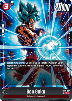Son Goku (FB05-007)  (V.1 - Rare) - Unnumbered Promos [Fusion World] (Rare) [FWUP-FB05-007]