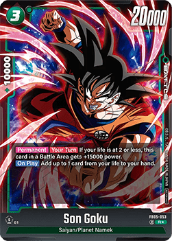 Son Goku (FB05-053)  (V.2 - Rare) - Unnumbered Promos [Fusion World] (Rare) [FWUP-FB05-053]